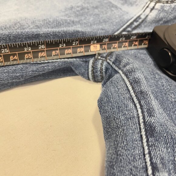 Judy Blue High Waist Destroyed Boot Cut Denim Jeans JB82405MD Size 9/28 - Picture 10 of 11